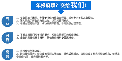 代辦增值電信業(yè)務(wù)年報管理系統(tǒng)服務(wù):